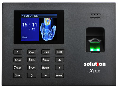 mesin absensi solution x105